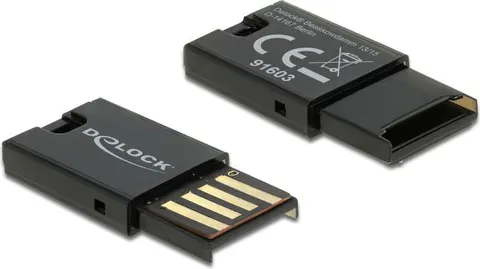 DELOCK USB card reader 91603 για κάρτες μνήμης micro SD, μαύρο
