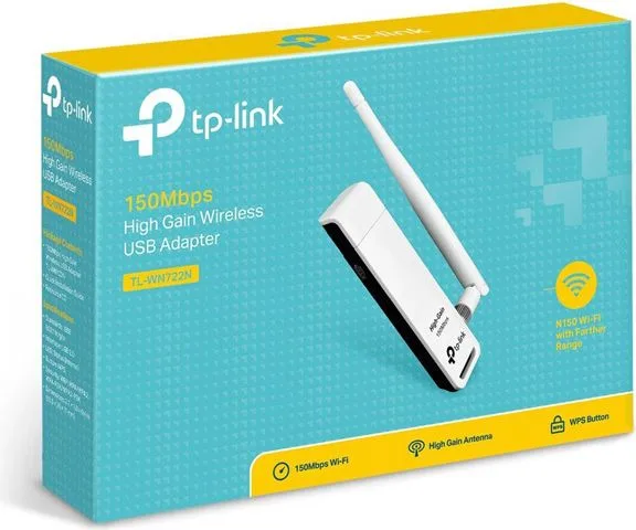 TP-LINK ασύρματος USB αντάπτορας δικτύου TL-WN722N, 150Mbps, Ver. 3.2 — εικόνα 2