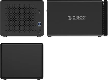 ORICO NAS για 5x 3.5" HDD NS500RU3 USB 3.0, 5Gbps, έως 80TB, μαύρη — εικόνα 4
