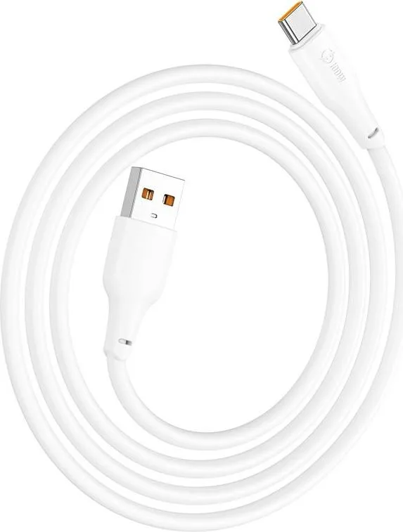 HOCO X93 καλώδιο φόρτισης και δεδομένων Force, Type-C, 1m, 100W, λευκό — εικόνα 2
