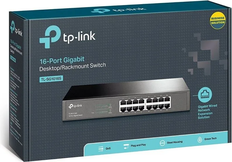 TP-LINK Desktop Switch TL-TL-SF1024D, 10/100Mbps, 24 Θύρες, Ver. 3.0 — εικόνα 2