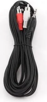 CABLEXPERT καλώδιο ήχου 3.5mm Stereo TO RCA Plug Cable 5m — εικόνα 2