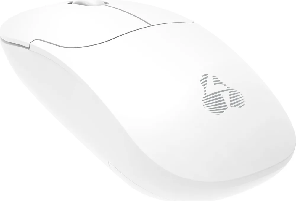 POWERTECH ασύρματο ποντίκι PT-1184, USB δέκτης, 1000DPI, λευκό — εικόνα 2