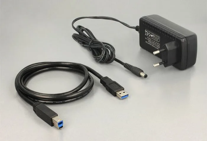 DELOCK docking station για 2.5" ή 3.5" SATA HDD/SSD 62661, 2 θέσεων, 6Gbps, clone function, μαύρο — εικόνα 5