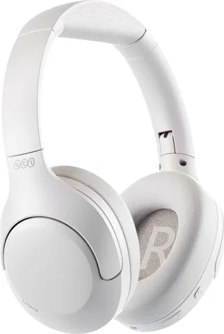 QCY H3 Lite Headset White - ANC Noise Canceling 40mm drivers 68ms latency - 60h battery