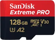 SanDisk Extreme Pro microSDXC 128GB Class 10 U3 V30 A2 UHS-I με αντάπτορα