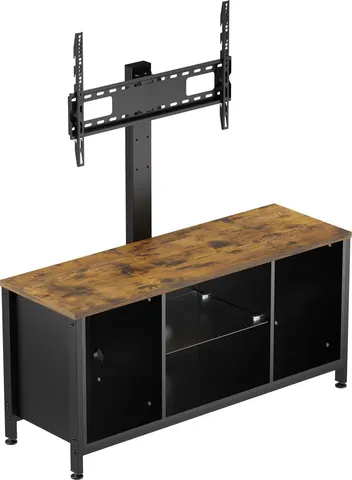 BRATECK έπιπλο τηλεόρασης με βάση WP2006ST-BR, 37-75", 115x38x131.3cm, καφέ
