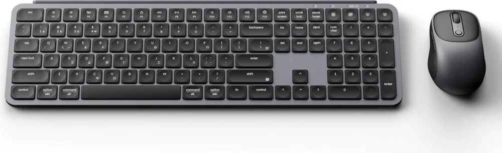 Keychron B6 Pro Combo (KCBD4-GR) Ultraslim Wireless Keyboard and Mouse 100% GR - Space Grey — εικόνα 2