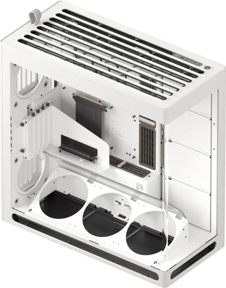 HAVN HS 420 VGPU white Premium Midi Tower Case - with vertical GPU support — εικόνα 3