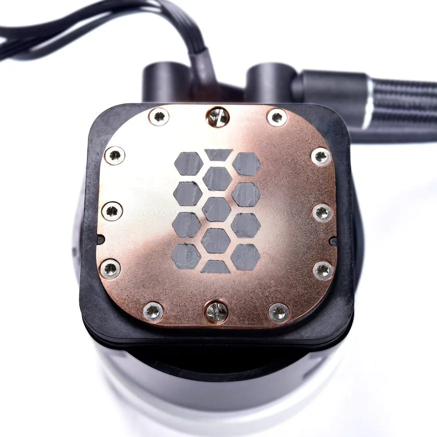 LIAN LI Galahad II Trinity 240 Black - AIO GPU Liquid Cooler with ARGB Fans — εικόνα 9