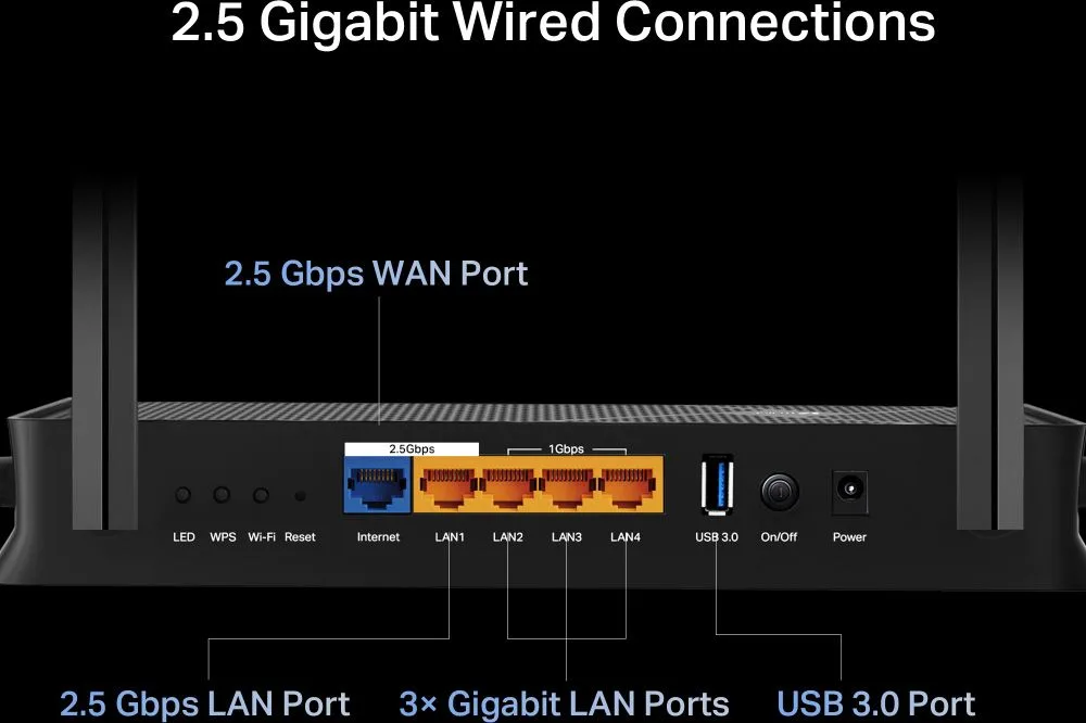 TP-LINK router Archer BE230, WiFi 7, 3600Mbps BE3600, Dual Band, V2.0 — εικόνα 4
