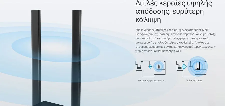 TP-LINK ασύρματος USB αντάπτορας δικτύου Archer T4U Plus, 1300Mbps, V.1 — εικόνα 6