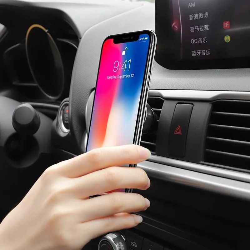 HOCO CA47 ΜΑΓΝΗΤΙΚΗ βάση ΣΤΗΡΙΞΗΣ Smartphone, ΑΥΤΟΚΙΝΗΤΟΥ, μαύρο — εικόνα 2