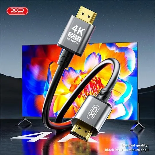 XO GB017B καλώδιο HDMI Male-Male, 5m — εικόνα 2