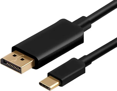 POWERTECH Καλώδιο Type-C σε DisplayPort 1.2 CAB-UC032, copper, 1.2m