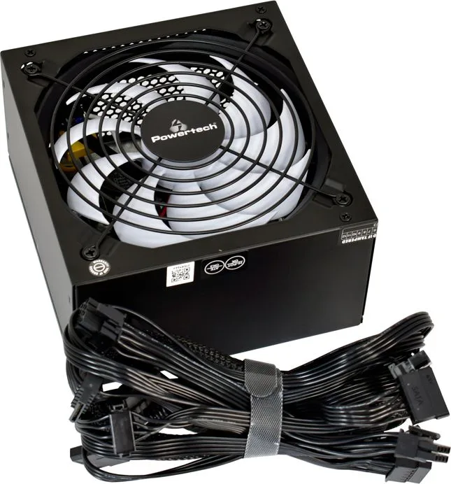 POWERTECH τροφοδοτικό για PC PT-1103, 80Plus Bronze, 500W ATX, 140mm Fan — εικόνα 3