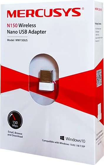 MERCUSYS ασύρματος USB αντάπτορας δικτύου MW150US, 150Mbps, Ver. 2 — εικόνα 3