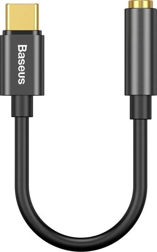 BASEUS L54, αντάπτορας Type-C ΣΕ 3.5mm ΘΥΛΗΚΟ, μαύρο — εικόνα 2