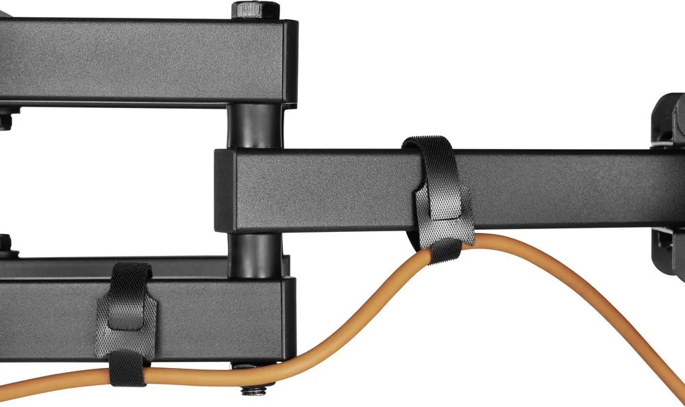 POWERTECH επιτοίχια βάση τηλεόρασης PT-1130, 37-80", έως 40kg, full motion — εικόνα 4
