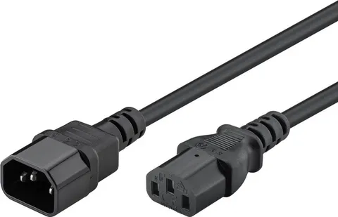 POWERTECH καλώδιο τροφοδοσίας ρεύματος προέκταση CAB-P025, 3x0.75mm², 3m