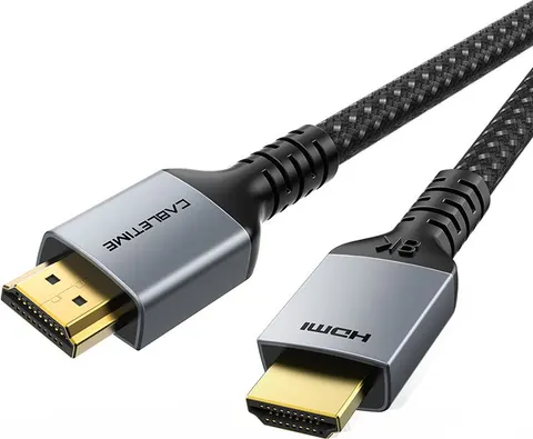 CABLETIME καλώδιο HDMI 2.1 CT-HM8K, 8K/60Hz, 48Gbps, 28AWG, 3m, μαύρο