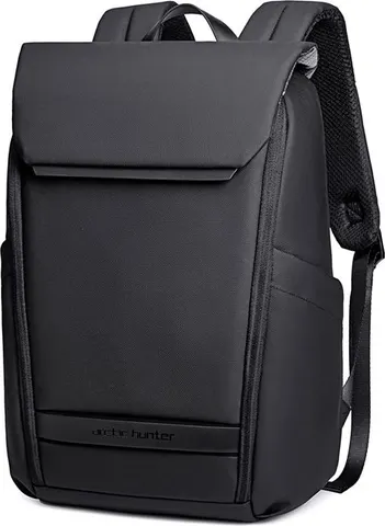 ARCTIC HUNTER τσάντα πλάτης B00559 με θήκη laptop 15.6", 21L, μαύρη
