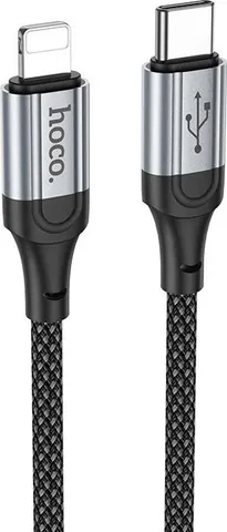 HOCO X102 καλώδιο φόρτισης PD ΣΕ Lightning, 27W, μαύρο