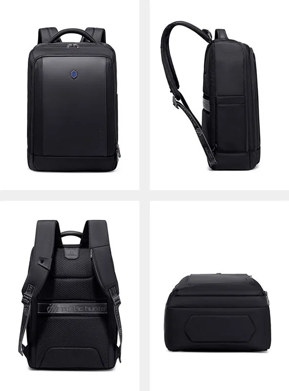 ARCTIC HUNTER τσάντα πλάτης B00550 με θήκη laptop 15.6", 23.5L, μαύρη — εικόνα 8