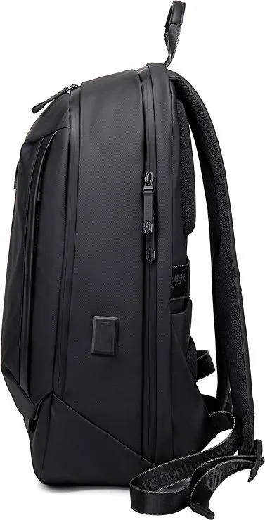ARCTIC HUNTER τσάντα πλάτης B00443 με θήκη laptop 15.6, USB, 19L, μαύρη — εικόνα 5