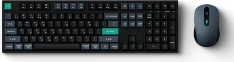 Keychron B36 Combo (KCBD2-GR) Wireless Keyboard and Mouse 100% GR Layout Black-Green