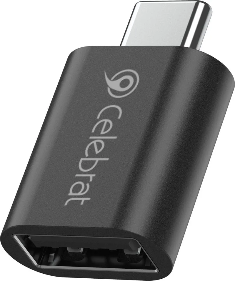 CELEBRAT αντάπτορας USB-C σε USB 3.0 CA-04, 5Gbps, μαύρος — εικόνα 4