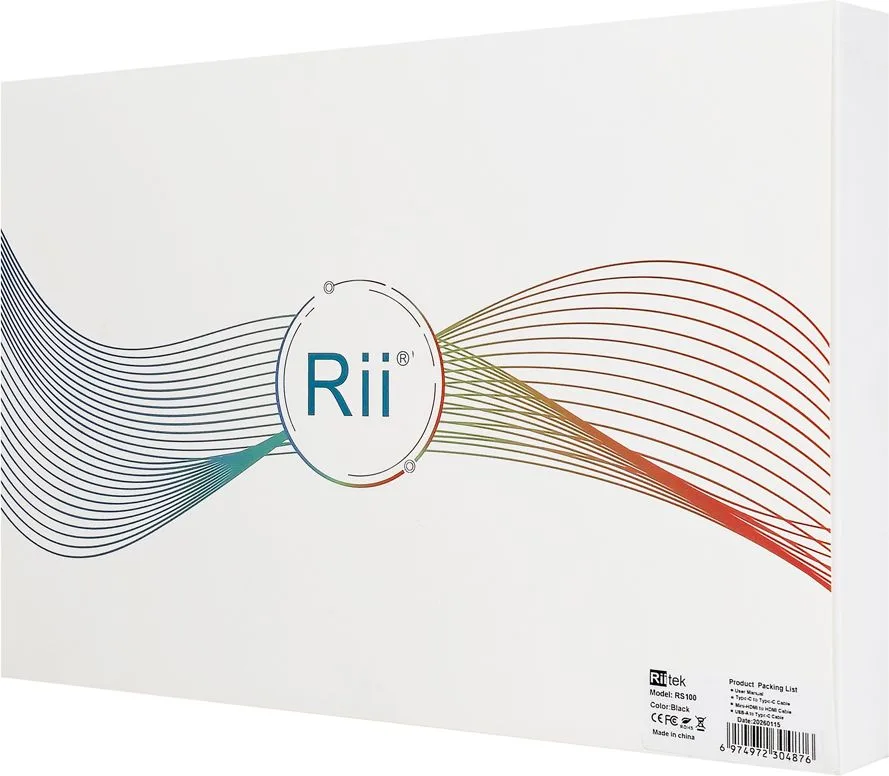 RIITEK φορητή οθόνη RS100, IPS, 15.6" 1920x1080, HDR, mini HDMI/USB-C, με ηχεία — εικόνα 8