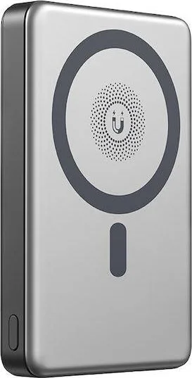 XO PR296, Powerbank, ΓΡΗΓΟΡΗΣ φόρτισης, ασύρματο, 10000mAh, 22,5W, γκρι — εικόνα 2