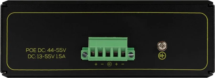 HIMAX industrial PoE switch PS1802FG-I, 8x GE PoE/2x GE/2x GF SFP θύρες, έως 1000Mbps — εικόνα 3
