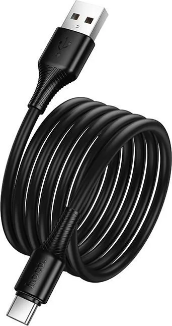 HOCO X120 Beneficio καλώδιο USB TO Type-C, 1m, 27W, μαύρο — εικόνα 2