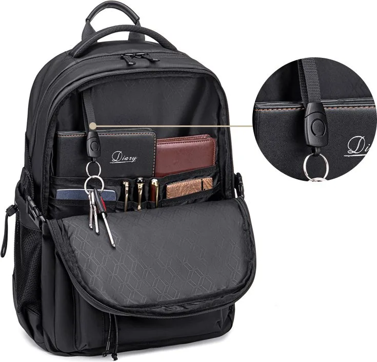 ARCTIC HUNTER τσάντα πλάτης B00531 με θήκη laptop 15.6", 25L, γκρι — εικόνα 3