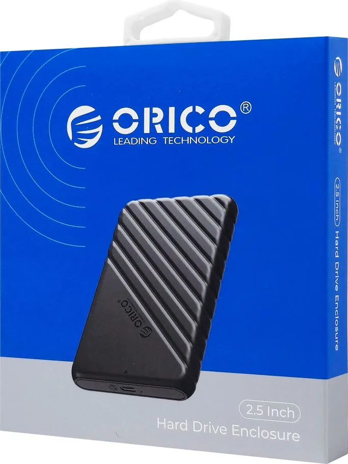 ORICO θήκη για 2.5" SATA HDD/SSD 25PW1C-C3, 5Gbps, μαύρη — εικόνα 7