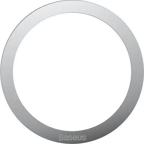 BASEUS Halo Series, μαγνητικό ΔΑΚΤΥΛΙΔΙ ΣΥΓΚΡΑΤΗΣΗΣ, 2 ΤΕΜΑΧΙΑ, ασημί
