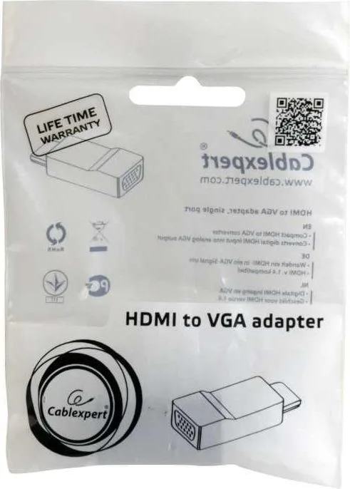CABLEXPERT αντάπτορας HDMI ΣΕ VGA — εικόνα 2