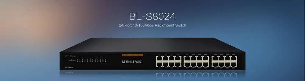 LB-Link 24-PORT Rackmount Switch 10/100 Mbps — εικόνα 2
