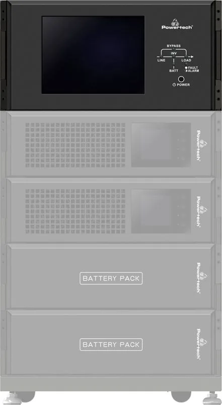 POWERTECH LCD οθόνη αφής 10" PT-10LM, για συστήματα UPS — εικόνα 2