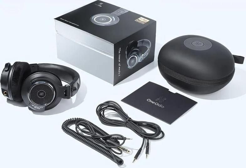 ONEODIO headset Monitor 80, 6.35mm & 3.5mm σύνδεση, Hi-Res, 40mm, μαύρο — εικόνα 7