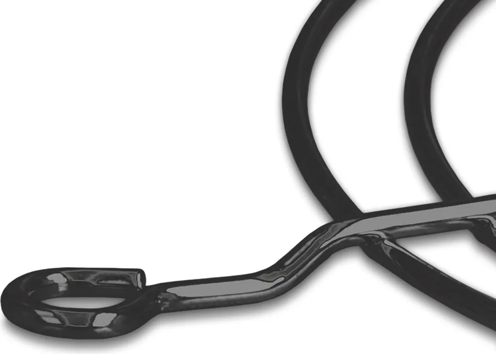 Σχάρα DELOCK 67670 για ανεμιστήρα 120mm, μεταλλική μαύρη, λεπτομέρεια της θέσης στερέωσης
