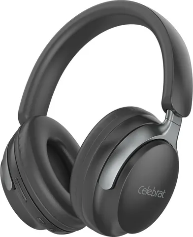 CELEBRAT headphones A40, ασύρματα & ενσύρματα, 40mm, 250mAh, μαύρα
