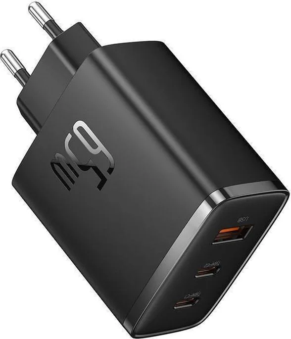 BASEUS Cube PRO, φορτιστής ΓΡΗΓΟΡΗΣ φόρτισης, 3 ΘΥΡΕΣ, 65W, μαύρο — εικόνα 4
