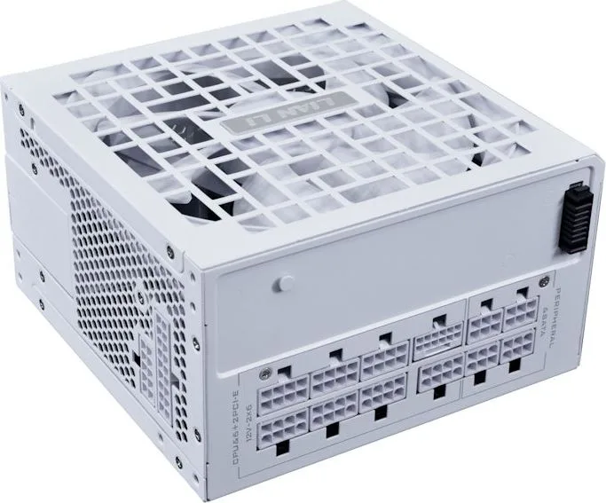 LIAN LI RS1000G White - 1000 Watt 80+ Gold PSU - 12V-2x6 Colored Cable - Fully Modular — εικόνα 2