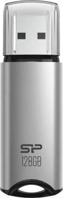 SILICON POWER USB Flash Drive Marvel M02, 128GB, USB 3.2, γκρι
