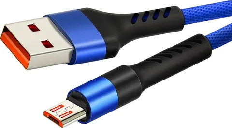 CABLETIME καλώδιο micro USB σε USB CT-C165-P05, 2.4A, 480Mbps, 1m, μπλε