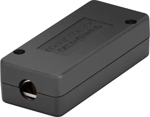 POWERTECH κυτίο σύνδεσης καλωδίων δικτύου NETW-0051, CAT 6/CAT 7, 600MHz, μαύρο