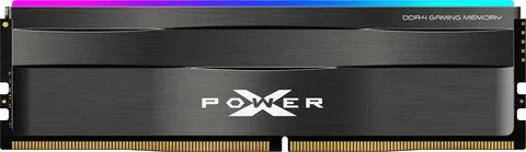 SILICON POWER μνήμη DDR4 Udimm Xpower Zenith, 8GB, RGB, 3200MHz, CL16